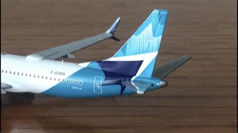 Gemini Jets 1400 Westjet Boeing 737 Max 8 New Livery Youtube