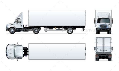 Truck Top View Png