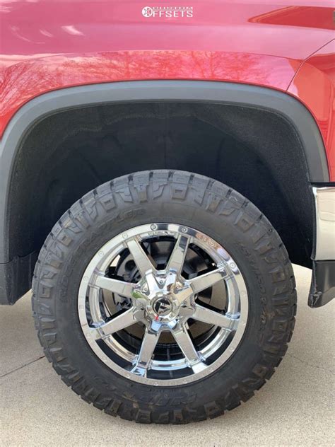 2020 Chevrolet Silverado 2500 Hd With 20x9 1 Fuel Maverick And 35115r20 Nitto Ridge Grappler