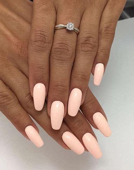 Summer Nail Color Ideas For Exceptional Look Peach Acrylic