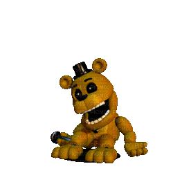 fnaf world golden freddy, fnaf , horror , scary , glitch - Free ...