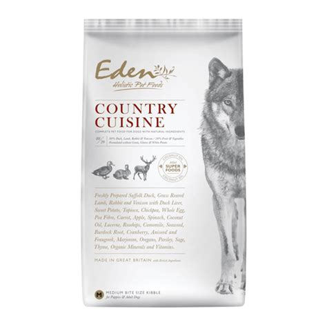 Eden Dog Food: 80/20 Country Cuisine Medium Kibble - Dog from My Pet Warehouse UK UK