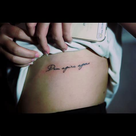 Dum Spiro Spero Tattoo Dum Spiro Spero Tattoo Tattoos Tattoo Quotes