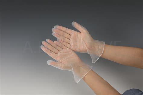 Vinyl Nitrile Gloves 100 PCS / Vinyl Disposable Gloves Picture / Vinyl