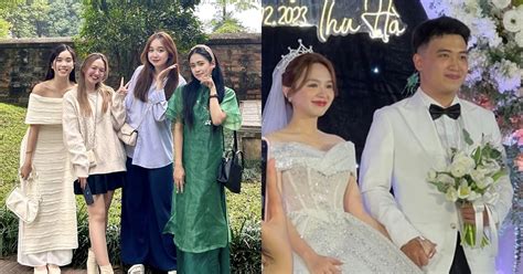 Đám cưới Đặng Thu Hà toàn hot tiktoker dự chỉ 1 người biệt tăm nghi nghỉ chơi dù từng thân