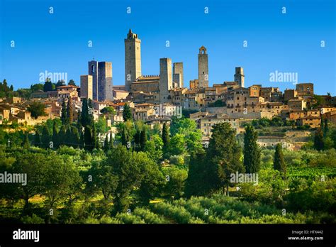 San Gimignano, Tuscany, Italy Stock Photo - Alamy