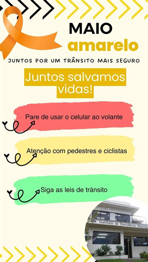 Campanha Das Cores Maio Amarelo Ipmu