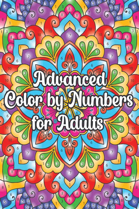 Advanced Color by Numbers for Adults