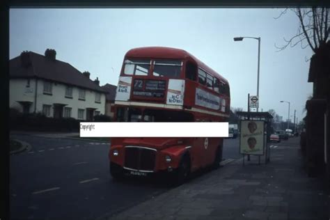 Mm Original Bus Slide Ex London Transport Rm Picclick Uk