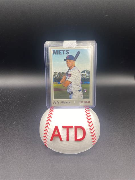 Pete Alonso Topps Heritage Rookie Card – atd-baseball