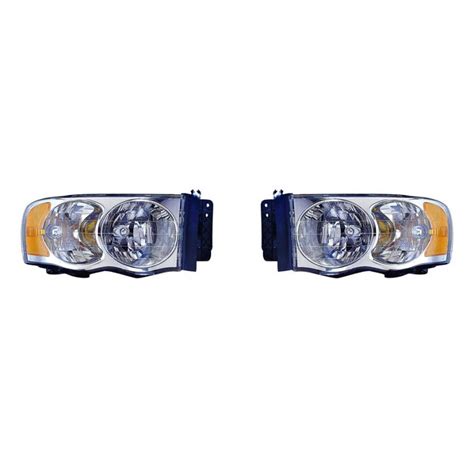 For Dodge Ram 2500 Headlight Assembly 2004 2005 Driver And Passenger