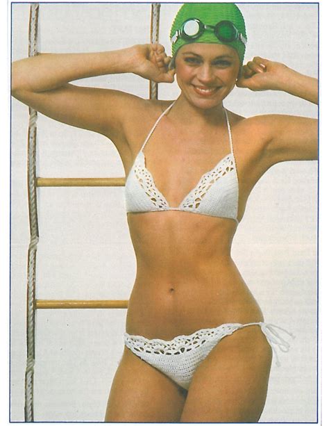 Vintage 1970 S Crochet String Bikini With Crochet Lace Etsy Schweiz