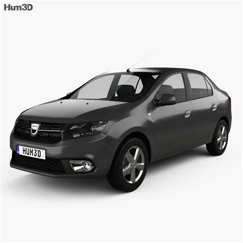 Dacia Logan sedan 2016 3D model - Download Sedan on 3DModels.org