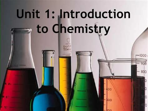 Ppt Unit Introduction To Chemistry Powerpoint Presentation Free