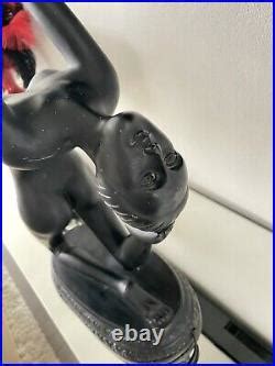 Art Deco Lamp Art Deco Nude Female Lamp