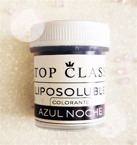 Polvo Colorante Azul Noche Liposoluble Top Class G Milo Milo