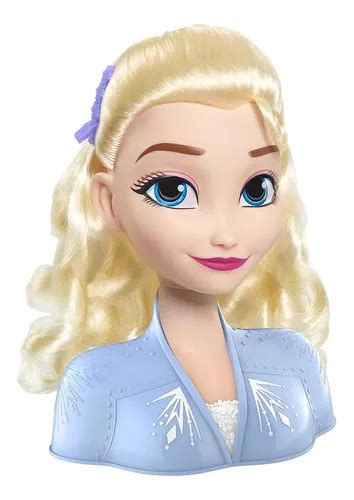 Set Frozen Mu Eca Para Peinar Elsa Deluxe Styling Head Env O Gratis