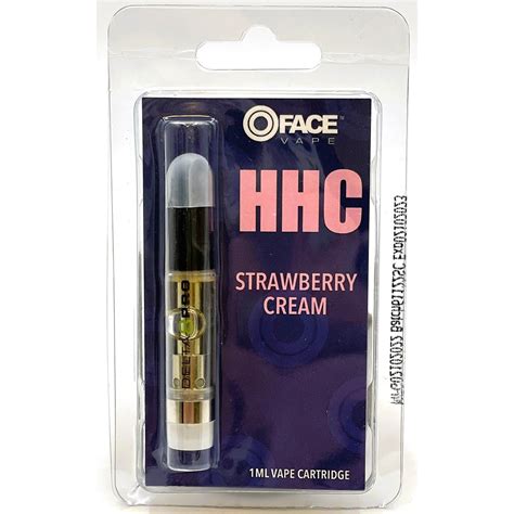 Hhc Hexahydrocannabinol 1ml Vape Cartridge Strawberry Cream Brewbudz