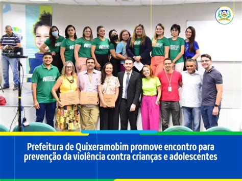 Prefeitura De Quixeramobim Promove Encontro Para Prevenção Da Violência