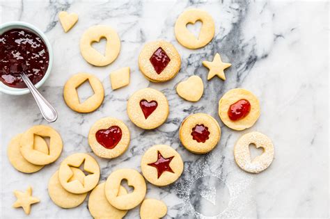 Jam Filled Shortbread Cookies Kitchen Heals Soulkitchen Heals Soul