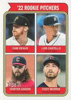 Topps Heritage Rookie Pitchers Cam Vieaux Luis