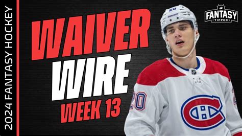 Fantasy Hockey Week Top Waiver Wire Players To Add Nhl