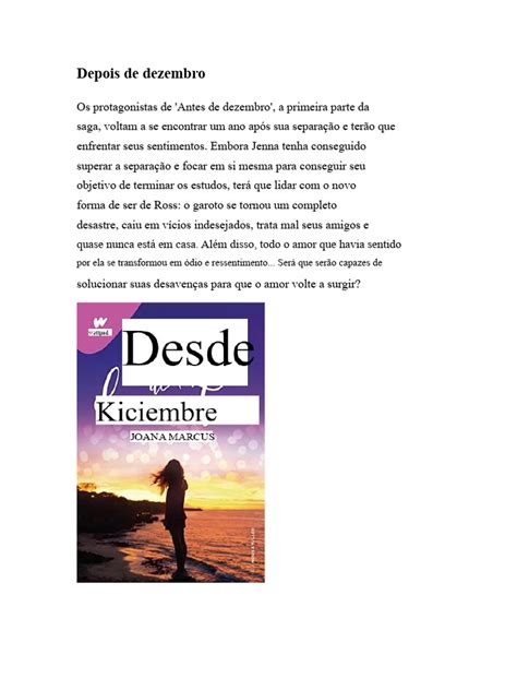 Depois De Dezembro Vem O Quê - Depois de Dezembro | PDF