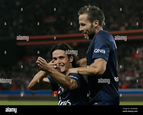 Parc Des Princes Stadium Edison Cavani Hi Res Stock Photography And