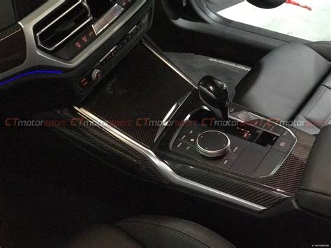 BMW G20 3 Series Installed Carbon Fiber Interior Deco Trim