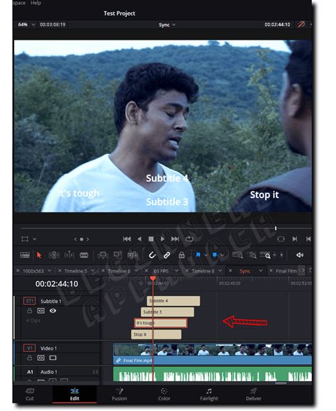 Davinci Resolve Add Multiple Subtitles Use This Feature