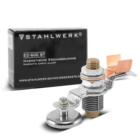 STAHLWERK Magnetische Erdungsklemme EC 600 ST Masseklemme Massemag