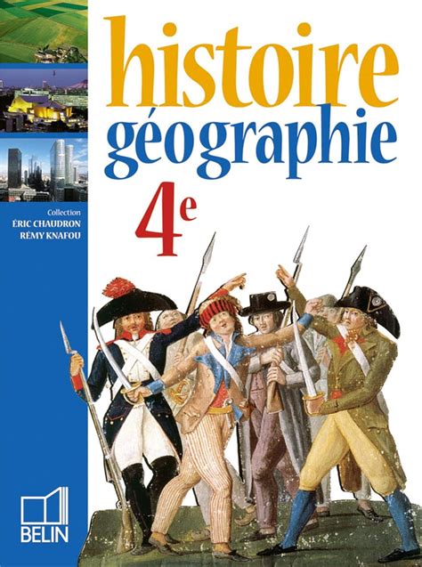 Amazon fr Histoire Géographie 4e 2002 Manuel élève Bourens