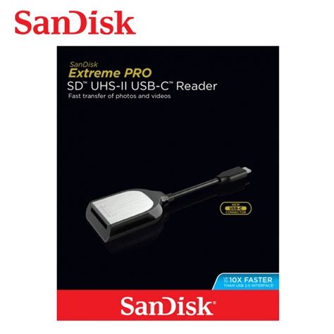 SanDisk Extreme PRO SD UHS II Type C 相機大卡專用 高速讀卡機 SDDR 409 蝦皮購物