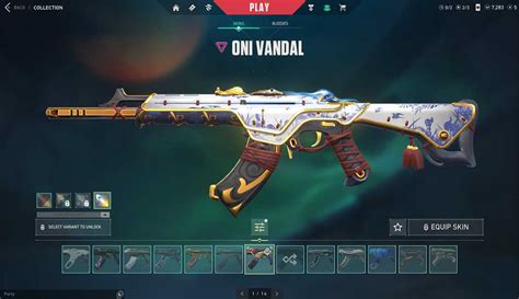 Skins Arcane Sheriff Ion Karambit Oni Vandal Oni Phantom Vct