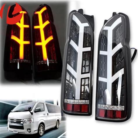 Hiace Van Kdh Double Soures Led Tail Lamp Lights Auto