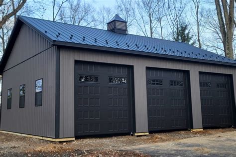 30x40 Pole Barn Garage In Lansdale Pa Completed Project