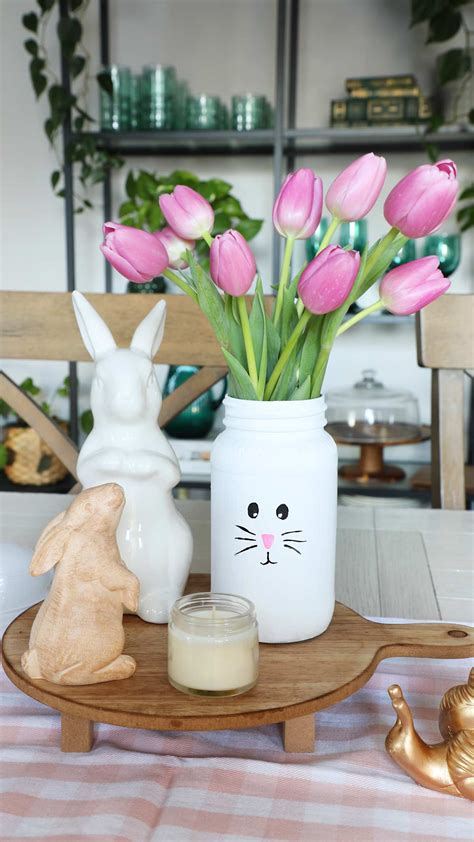 Diy Recycled Easter Bunny Vases Weekend Craft