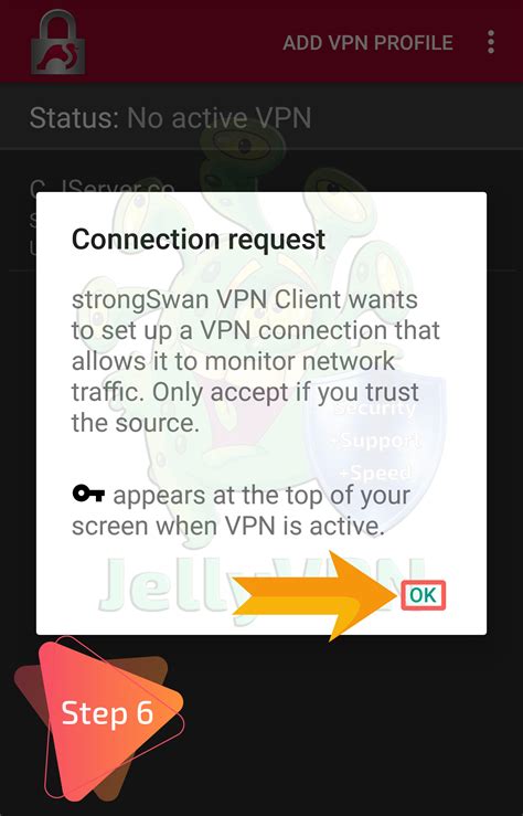 IKEv2 VPN Android JellyVPN