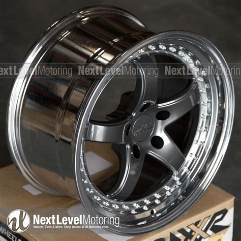 XXR Wheels 565 18x9 5 5x100 Graphite Rims Et35