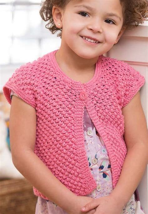 Adorable Crochet Shrug Patterns For Baby Girls Cozy And Cute Baby