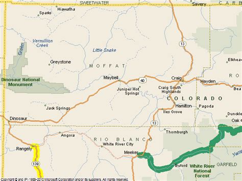 Motorcycle Colorado | Passes and Canyons : Dinosaur Area