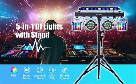 Amazon Dj Lights With Stand In Party Lights Dj Disco Lights