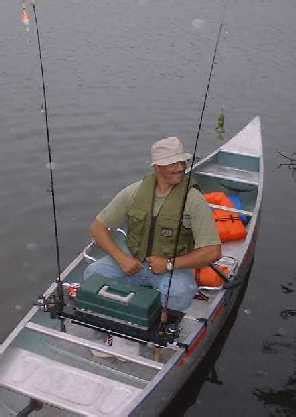 The Canoe~Angler is every canoe fisherman's necessity. It holds all your fishing gear right in ...