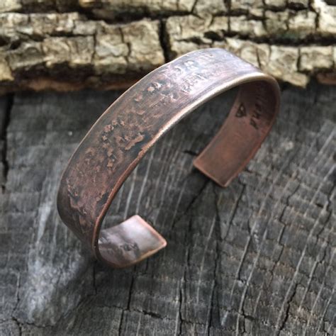 Mens Copper Bracelet Etsy