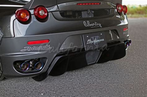 Lb Rear Diffuser For Ferrari F430 California Motoring