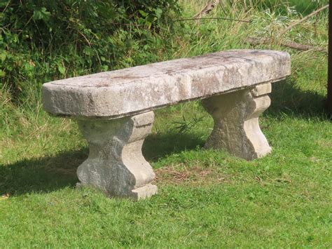 Elegant Garden Bench Lichen Garden Antiques