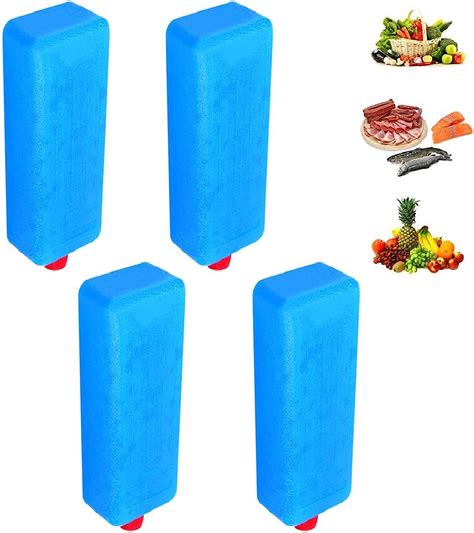 Atfoton Ice Pack Freezer Blocks For Cool Bags Ml Reusable Cooler