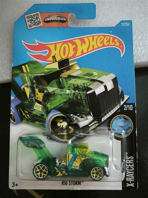 New Rig Storm 23 X Raycers Showdown Treasure Hunt TH Hot Wheels HotWheels Car RTH Regular