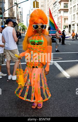 Gay Pride Homosexuellen Parade New York City Party Stockfotografie Alamy