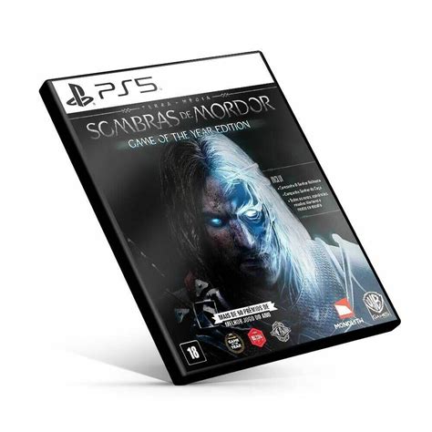 Comprar Terra média Sombras de Mordor Edição Jogo do Ano Ps5 Mídia